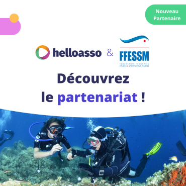 Partenariat FFESSM / HelloAsso
