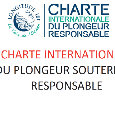 Charte internationale du plongeur souterrain responsable - resize