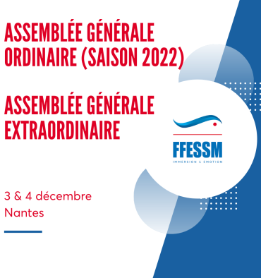 AGO et AGE FFESSM - Nantes 2022