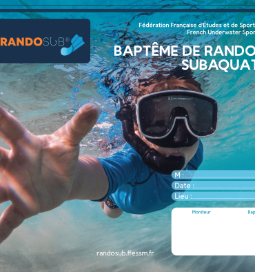Bapteme Randonnée Subaquatique