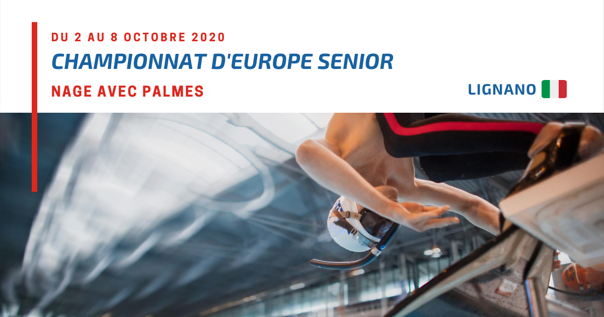Championnat d'Europe 2020 Senior de nage avec palmes