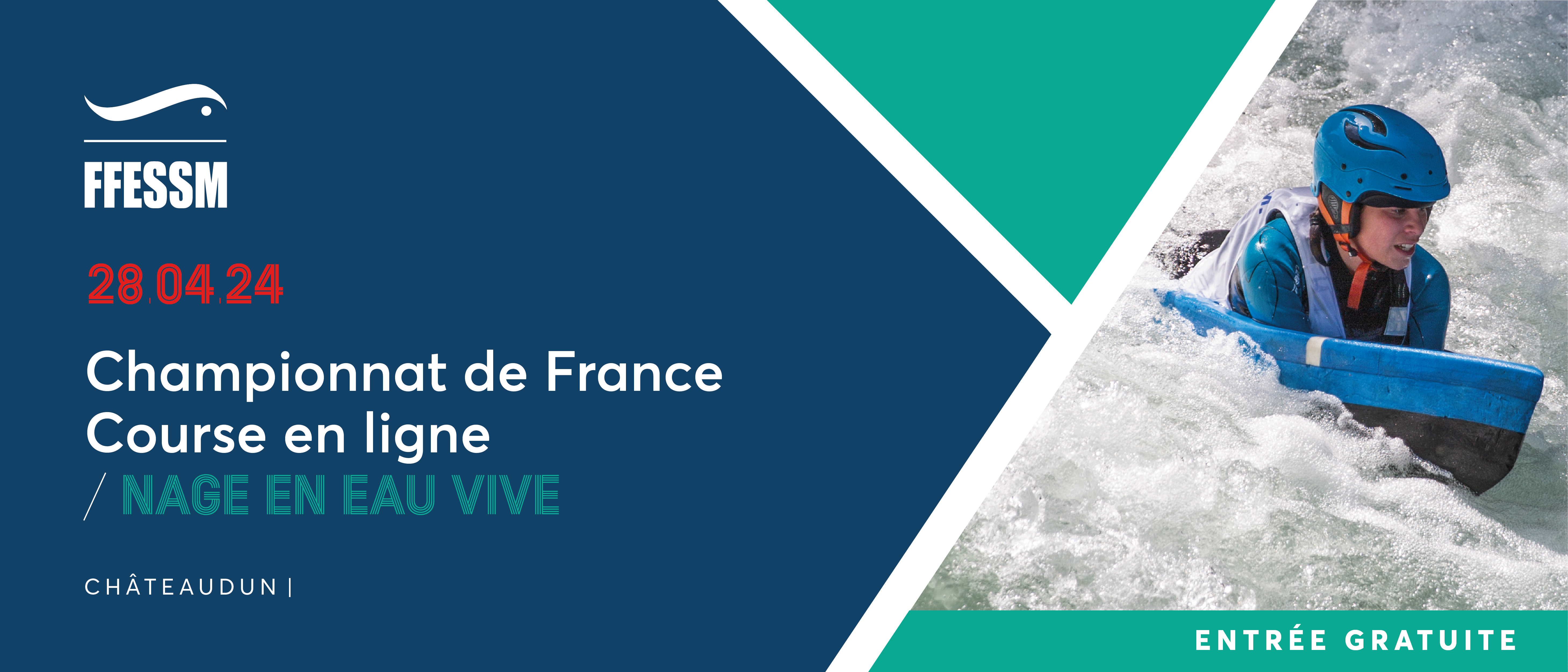Nage en eau vive - Championnat de France de course en ligne
